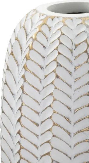 Vaso Resina Leaf Cm Ø 20X67