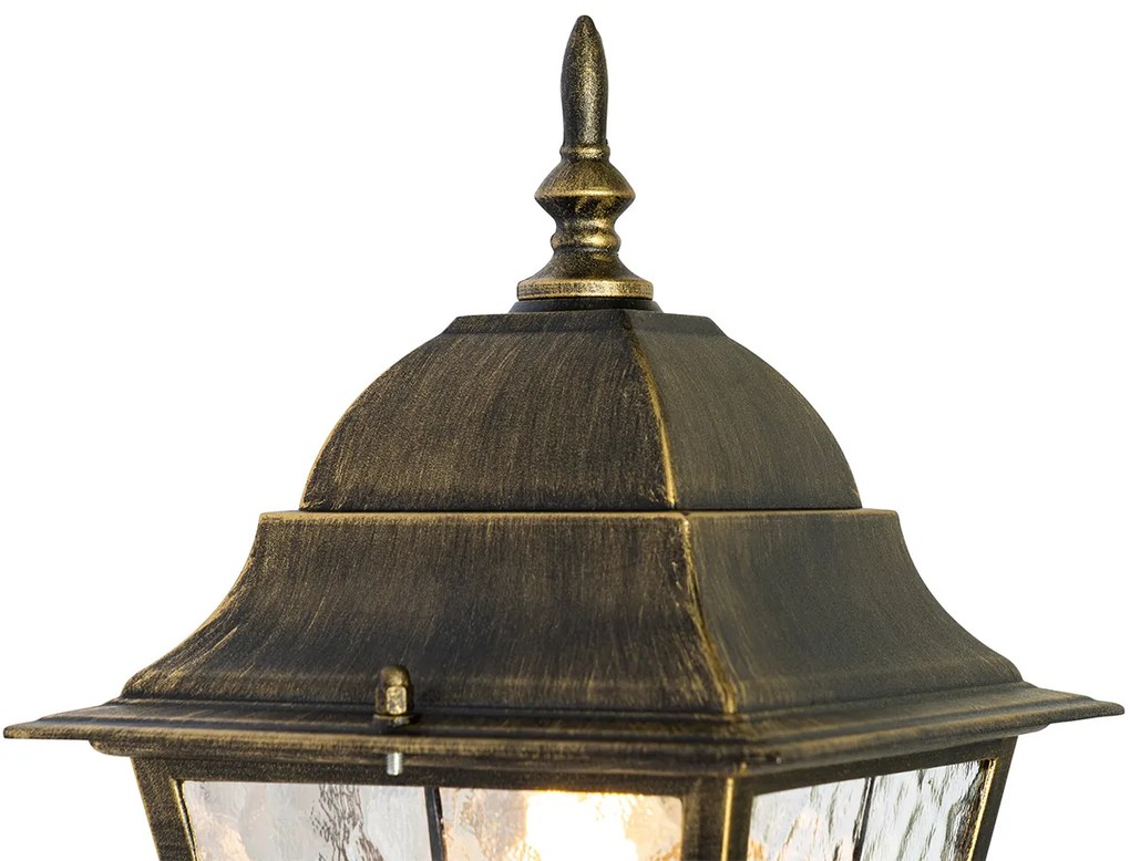 Lanterna da esterno vintage oro antico 240 cm 2 luci - Antigua