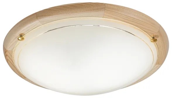 Brilagi - Plafoniera ORBIS 2xE27/60W/230V Ø 38 cm in pino