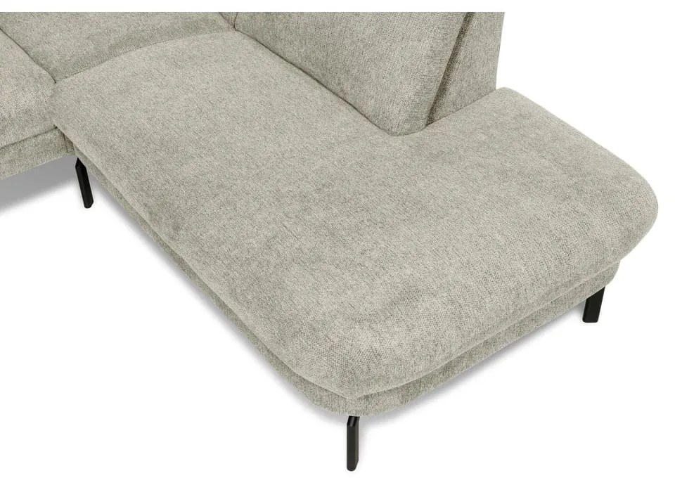 Divano angolare grigio chiaro (angolo destro) Gomero - Scandic