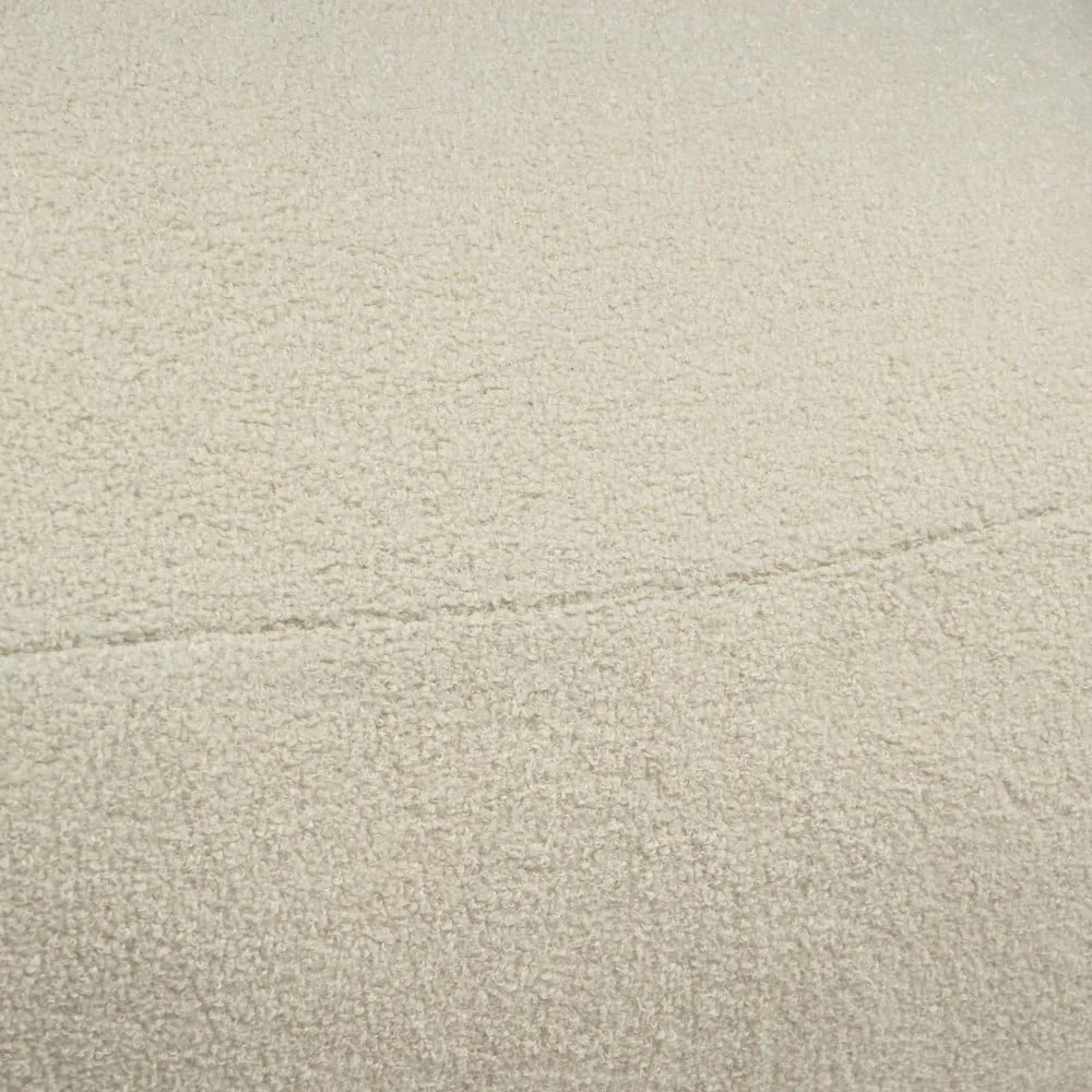 Puof a sacco grigio chiaro con rivestimento in bouclé Snug 100 – SLOWDOWN