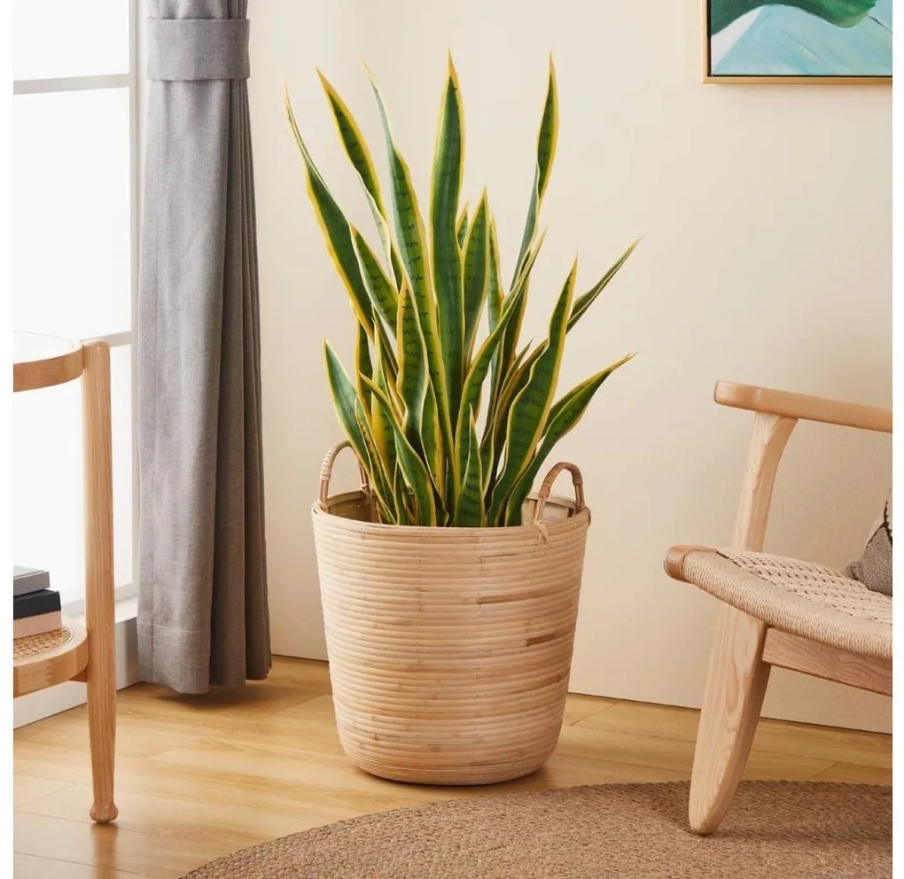 Eglo 426513 - Cestino decorativo NARAHA 41x36 cm rattan