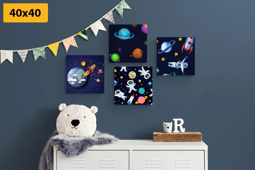 Set di quadri – Universo misterioso