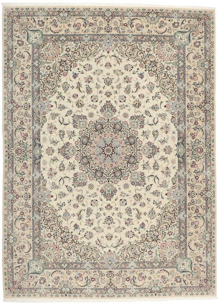 Nain Tappeto 250 x 350 (Iran) Annodato A Mano