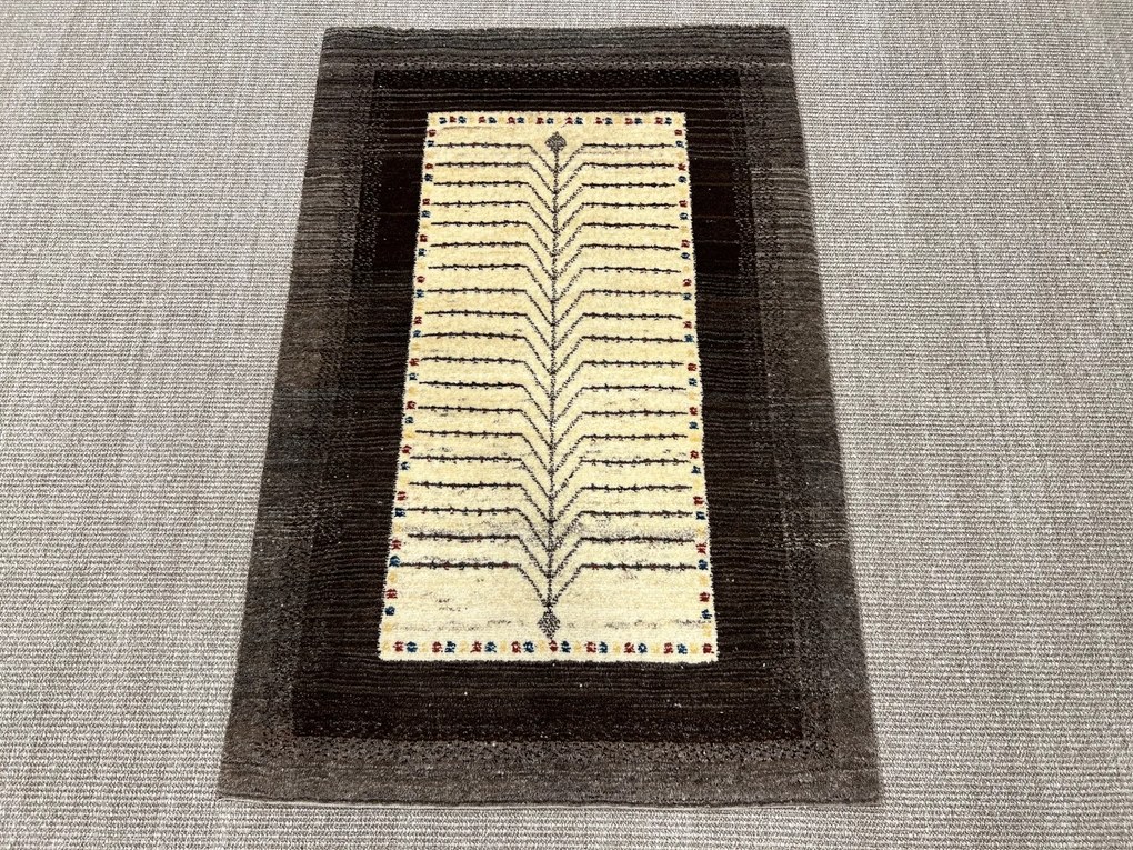 Gabbeh Tappeto 120 x 80 Beige (Iran) Annodato A Mano