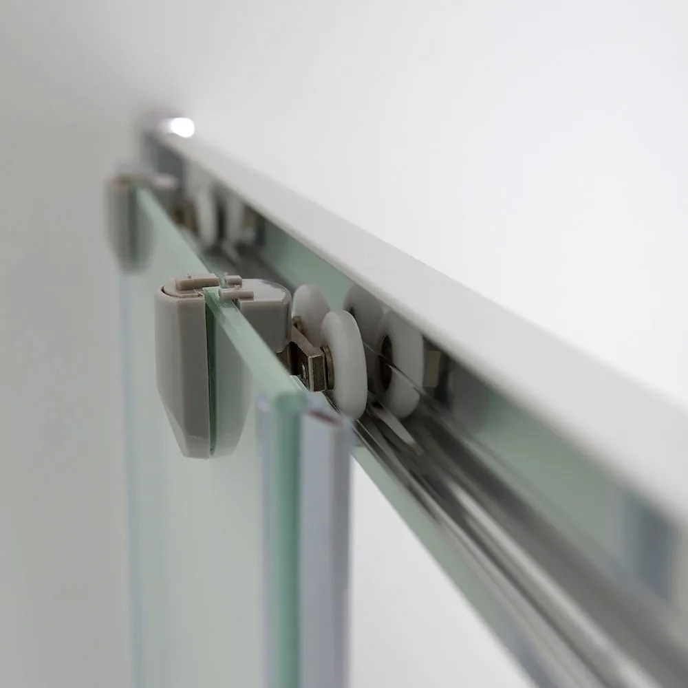 Box Doccia Vetro Satinato 6 Mm Quadrato 70X70 Scorrevole | Genova