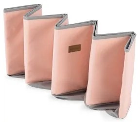 Piscina secca per bambini con palline pr. 80 cm rosa/grigio