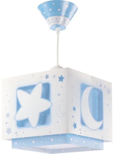 Dalber 63232T - Lampadario per bambini MOON LIGHT 1xE27/60W/230V