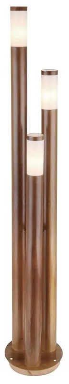 Lampione da giardino, Boston H 170 cm, bronzo, IP44 GLOBO