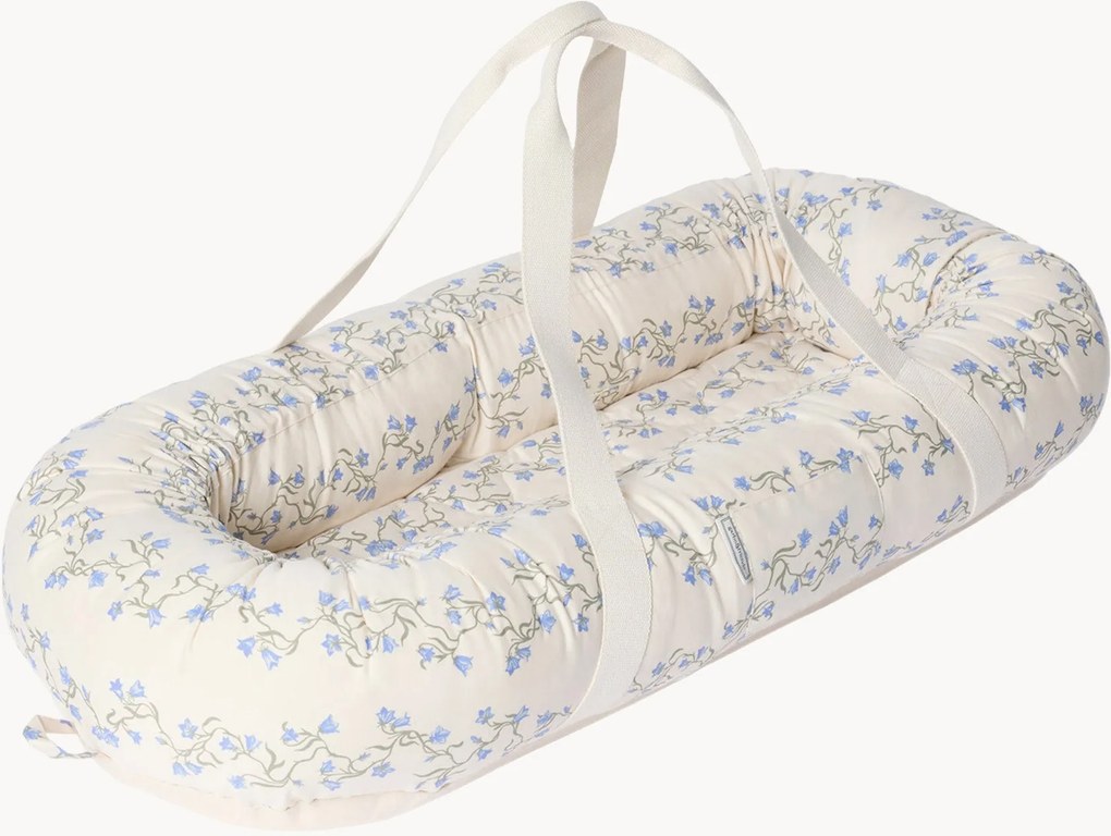Baby nest portatile in cotone Bell Flower