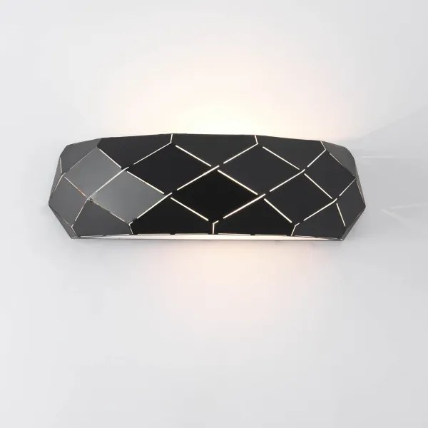 Applique da parete REUS 1xE27/40W/230V, nero