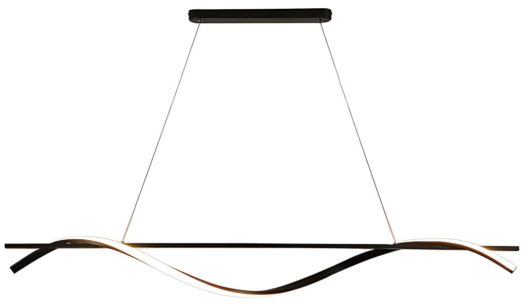 Lampada a sospensione LHJ019-CP 120 cm NERO
