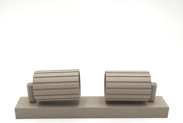 Brilagi - Faretto CRISPINA 2xGU10/10W/230V beige