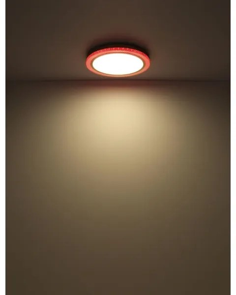 Globo 41372-24 - Plafoniera dimmerabile RGBW BOLLY LED/20W/230V + +TC