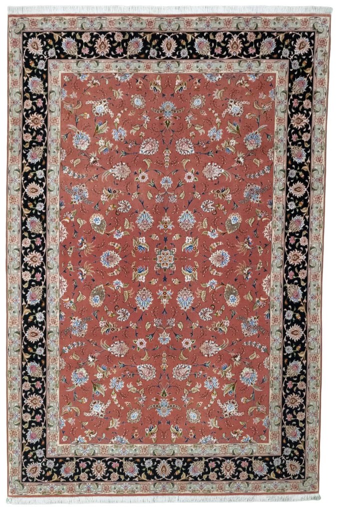 Tabriz Tappeto persiano 310 x 200 Rosso (Iran) Annodato A Mano