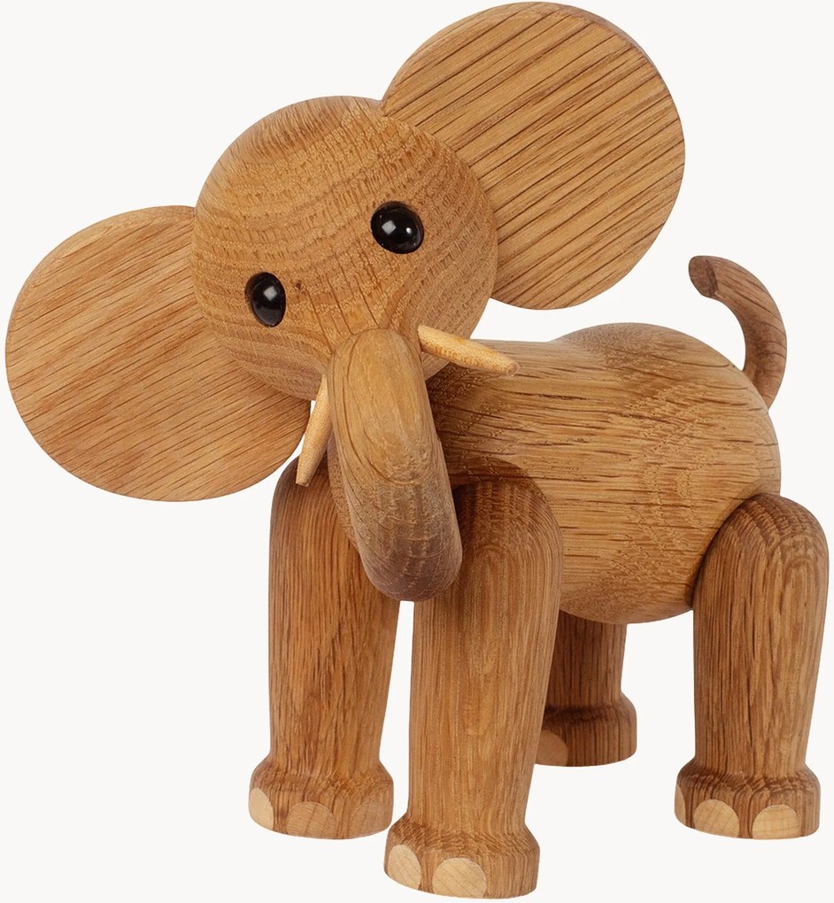 Oggetto decorativo in legno di quercia fatto a mano Ella