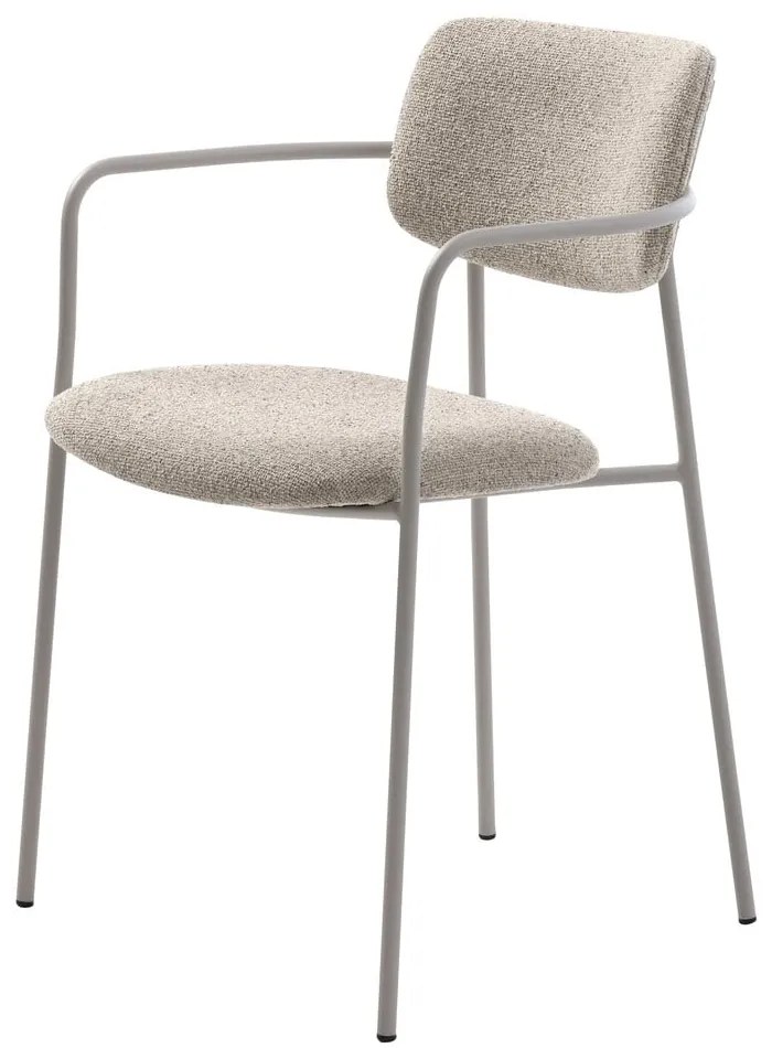 Sedia da pranzo crema Zama - Unique Furniture