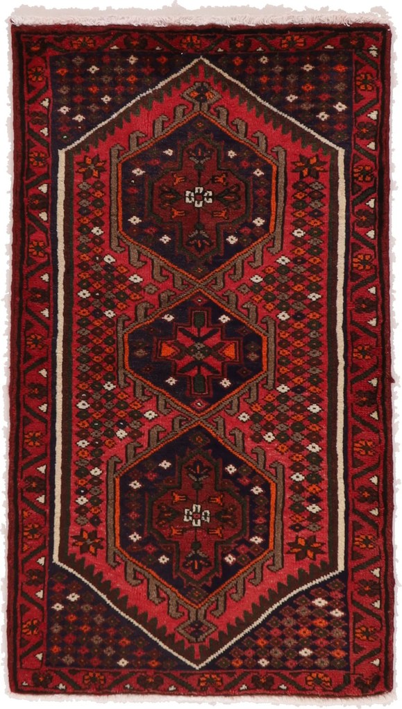 Hamedan Tappeto persiano 70 x 130 (Iran) Annodato A Mano