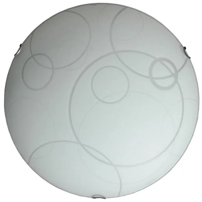 Plafoniera LED Droop Ø 40 cm bianco IP20 bianco naturale, 1800 lumen LUMICOM