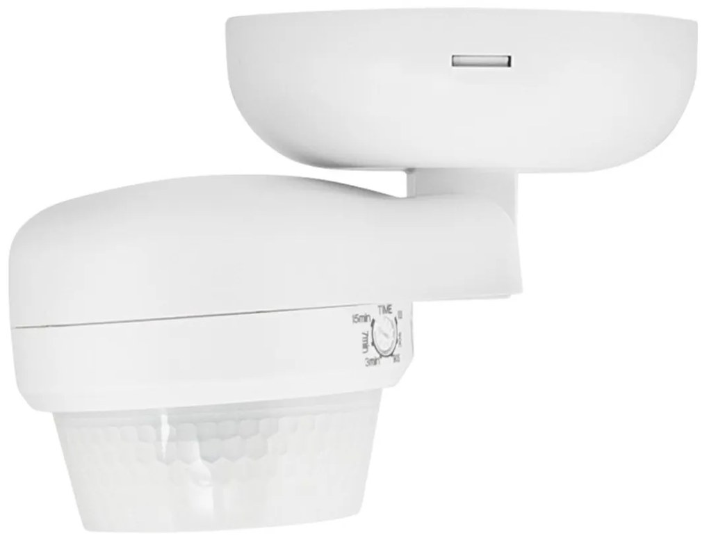 Sensore di Movimento e Presenza da Superficie e Parete Regolabile IP65