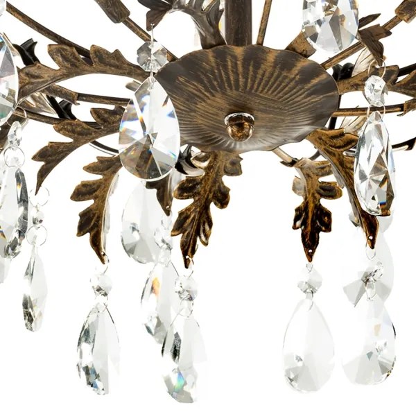 ONLI - Plafoniera TERESA 3xE14/6W/230V bronzo