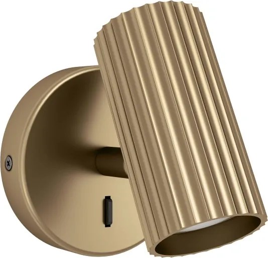 Eglo 902033 - Applique spot da parete PORTILLO 1xGU10/5W/230V dorata