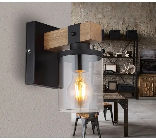 Globo 15555W - Applique LILA 1xE27/60W/230V