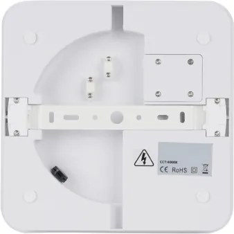 Brilagi - Lampada LED da esterno con sensore BENE LED/24W/230V 26x26 cm bianca IP54