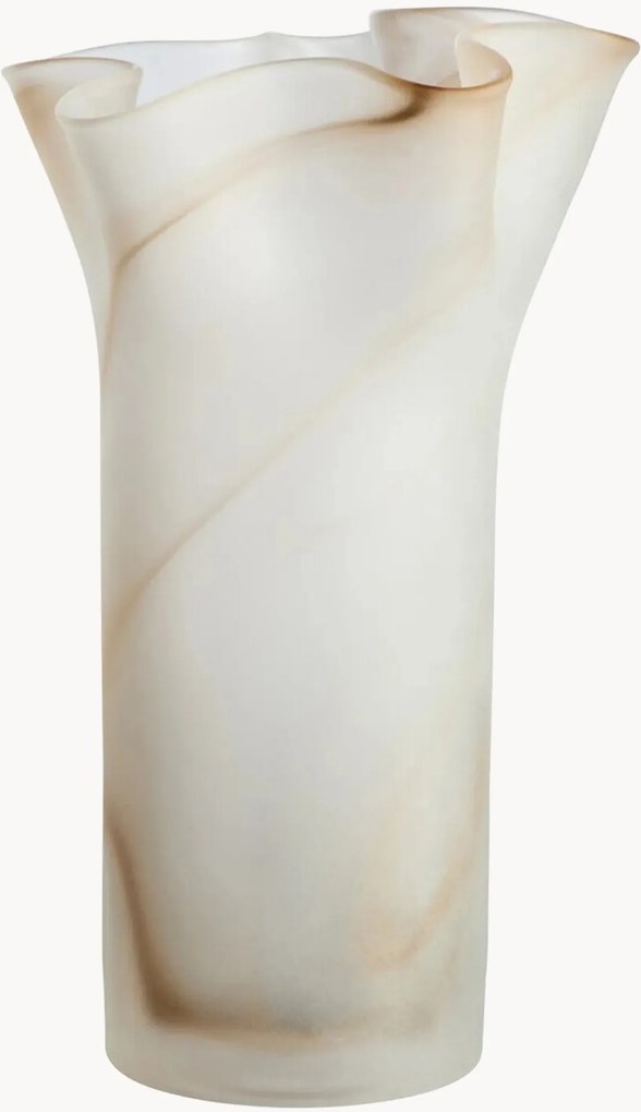 Vaso in vetro millerighe Galene, alt. 32 cm