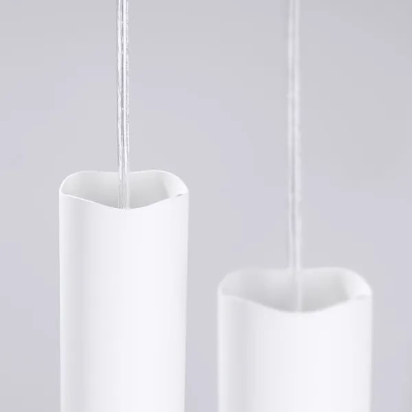 Sollux SL.1694 - Lampadario a sospensione con filo LIRO 3xGU10/10W/230V bianco