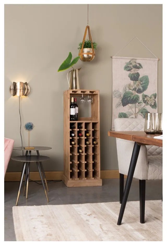 Portabottiglie in legno di abete per 28 bottiglie Claude - Dutchbone