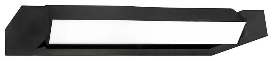 Applique a LED da esterno 2xLED/4W/230V IP54 30 cm nero