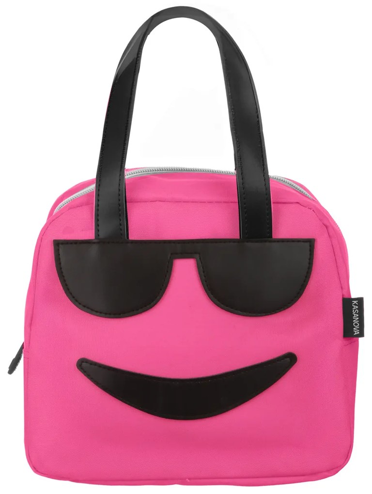 Borsa termica porta pranzo sorriso fucsia 6,5 L Cooler