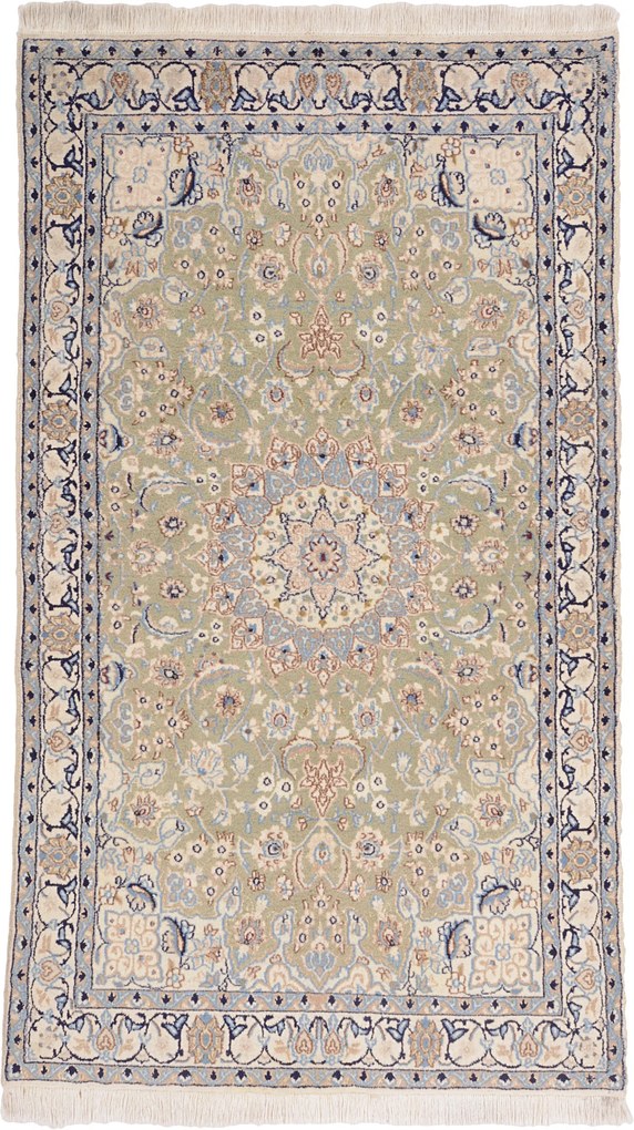 Nain Tappeto 120 x 210 (Iran) Annodato A Mano