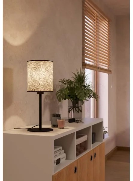 Eglo 43938 - Lampada da tavolo BUTTERBURN 1xE27/25W/230V