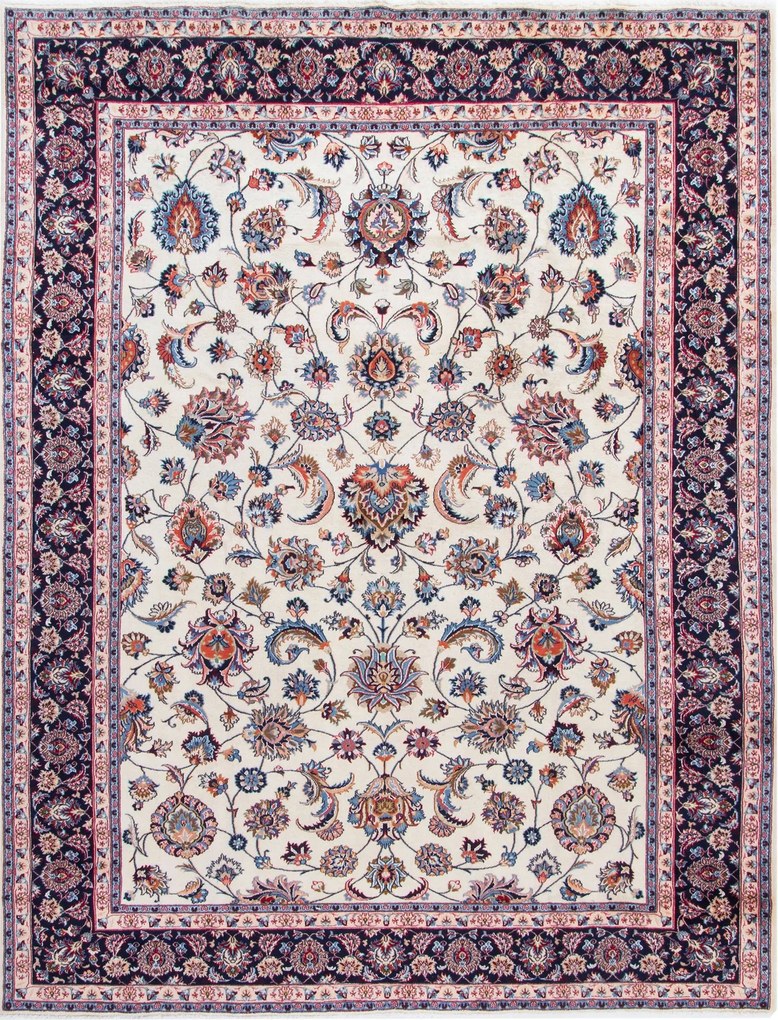 Mashad Tappeto persiano 200x290 Beige (Iran) Annodato A Mano