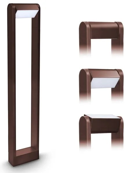 Brilagi - Lampada LED da esterno CROTONE LED/7W/230V marrone IP54 80 cm