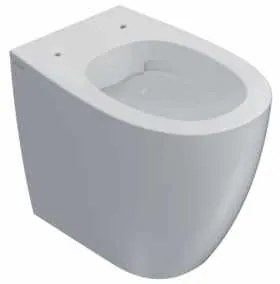 Globo 4all Multi Vaso filo parete Senza Brida a pavimento senza sedile in ceramica Bianco Lucido