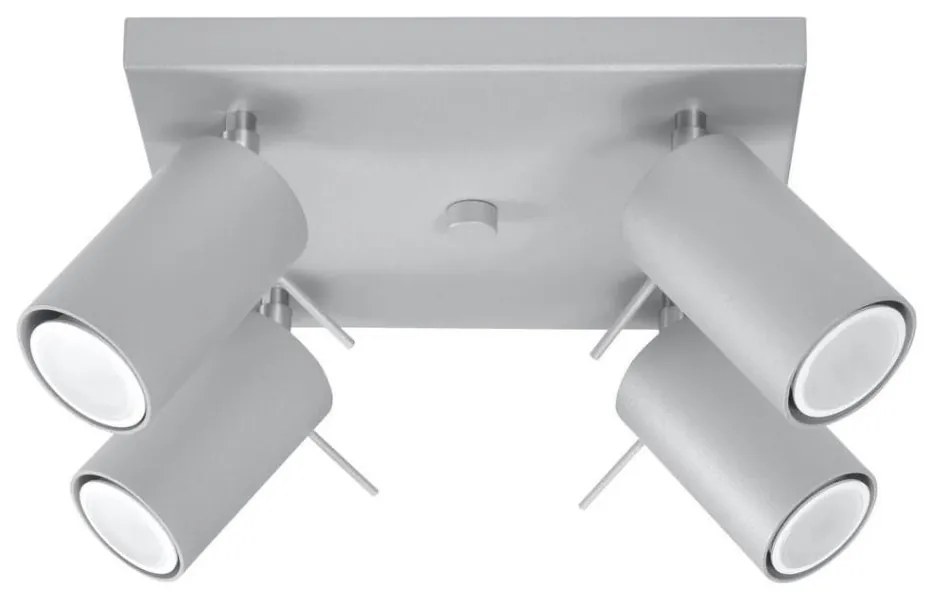 Sollux SL.0452 - Faretto da binario RING 4xGU10/10W/230V