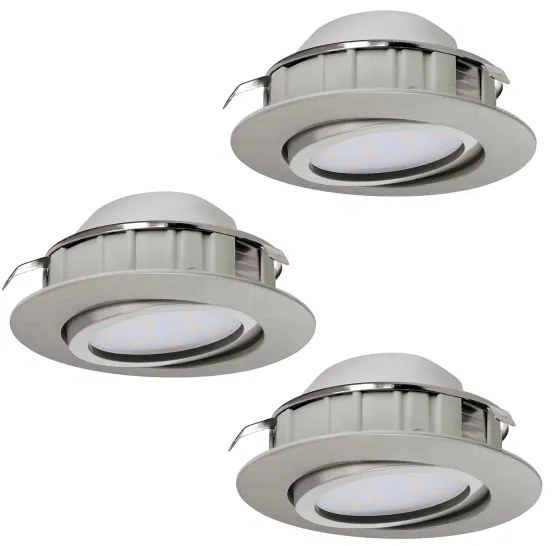Eglo 95853 - SET 3x faretti da incasso a LED PINEDA LED/4,9W/230V