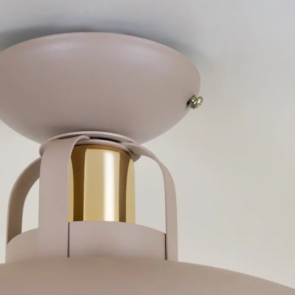 Brilagi - LED Lampadario a plafone FLAMENGO 1xE27/60W/230V beige