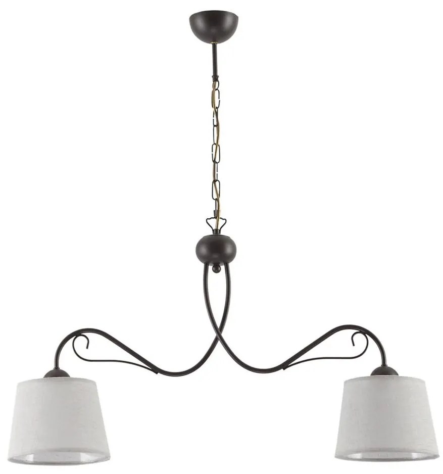 Jupiter 1360 - KM 2 V - Lampadario a sospensione con catena KAMELIA 2xE27/60W/230V