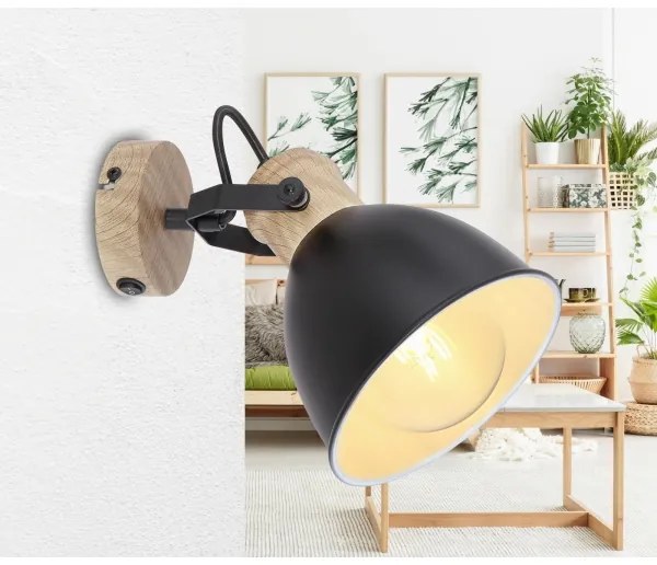 Globo 54018-1S - Faretto da muro WIHO 1xE27/40W/230V