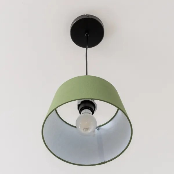 Brilagi - Lampadario LED sospeso con cavo CERIA 1xE27/40W/230V Ø 25 cm verde
