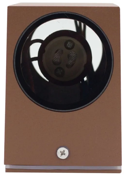 Applique Quadrata Bidirezionale IP65 - GU10 Mattone Corten
