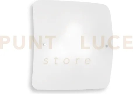 Celine plafoniera in vetro e meallo 2 luci attacco e27 l.29,5cm