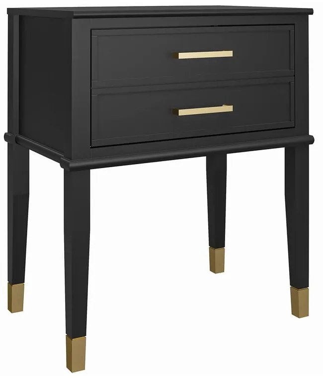 Comodino nero Westerleigh – CosmoLiving by Cosmopolitan