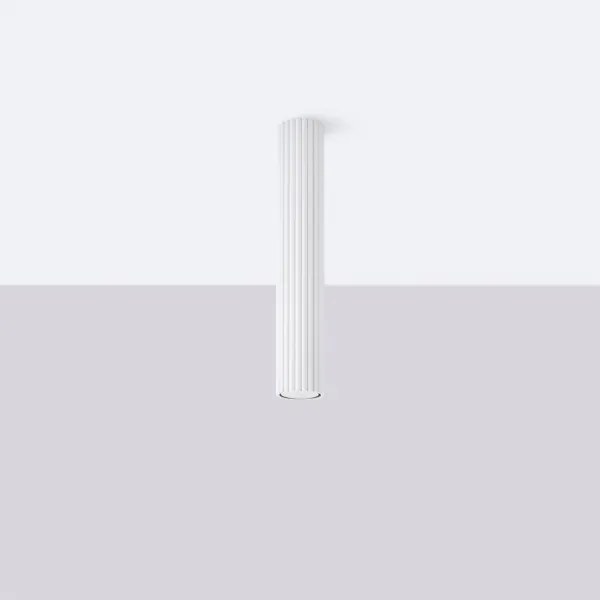 Sollux SL.1533 - Faretto KARBON 1xGU10/10W/230V 40 cm bianco