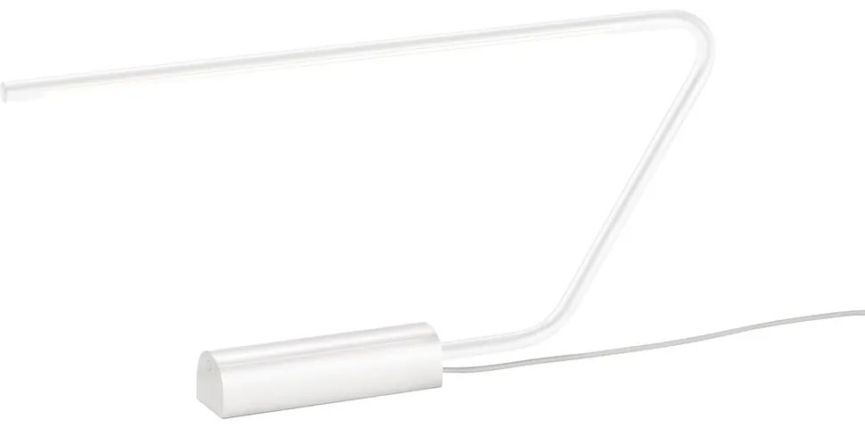 Lampada da tavolo LED bianca (altezza totale 33 cm) Olea – Trio Select