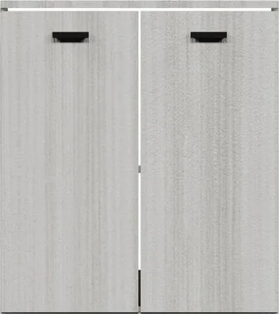 Mobile da bagno a terra L 70 x H 50 x P 48 cm bianco, 2 ante COLAVENE Alaqua